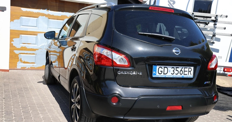 Nissan Qashqai+2 cena 41700 przebieg: 157000, rok produkcji 2012 z Gdańsk małe 211